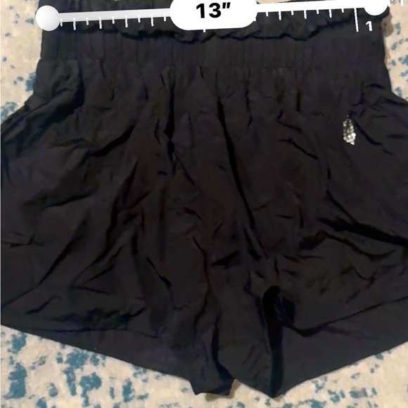 Free People -The Way Home- Women’s High-Waist Black Shorts -Medium NWOT - Picture 3 of 7